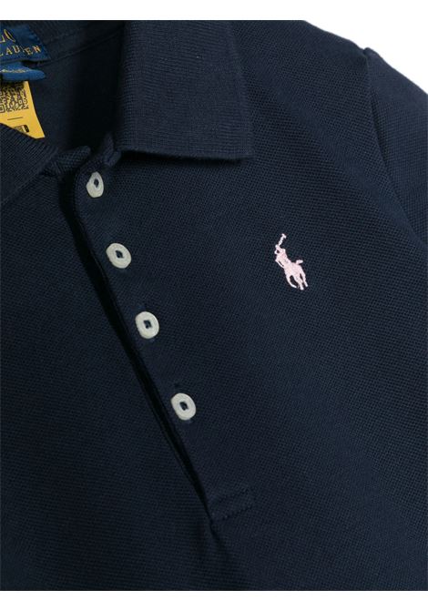 Abito Blu Stile Polo RALPH LAUREN KIDS | 312-624740001
